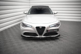 Maxton Design Spoiler předního nárazníku Alfa Romeo Giulia Sport V.1 - černý lesklý lak