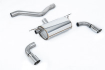 Racing Rear Silencer with Polished Tips BMW N135i 3 & 5 Door (F21 & F20, None xDrive)