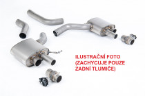 Titanium GPF-back exhaust AUDI RS6 a RS7 C8 4.0 TFSI V8 OPF/GPF Milltek Sport - Polished koncovky