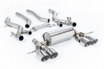 OPF-back exhaust BMW M2 Coupe (G87 S58) Milltek Sport - non resonated / polished tips