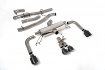 Primary catback Toyota GR Corolla 1.6 Turbo Milltek Sport - bez rezonátoru / černé koncovky