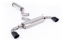 OPF-back výfuk Toyota Yaris GR Gen 2 1.6T Milltek Sport - s rezonátorem / černé koncovky