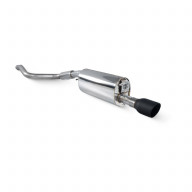 Catback Exhaust Ford Fiesta Mk6 ST 150 Scorpion Exhaust - Resonated / Ceramic Daytona tip