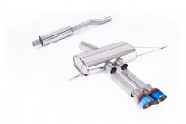 Sportovní výfuk GPF-Back Mini Cooper S F66 2.0T B48 Milltek Sport - S rezonátorem / Opálené titanové koncovky