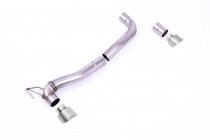 Koncovky výfuku Ford Fiesta ST 1.5 EcoBoost 200hp 2020+ Milltek Sport - Titanové