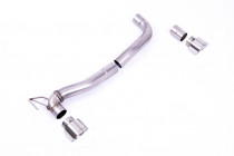 Koncovky výfuku Ford Fiesta ST 1.5 EcoBoost 200hp 2020+ Milltek Sport - Opálené titanové