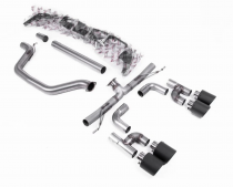 OPF-back 80mm výfuk Golf R Style Volkswagen Golf GTI Mk8 2.0 TSI Milltek Sport - Hlasitější verze / Karbonové koncovky