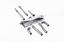 Catback výfuk Octavia 4 RS 1.4 eTSI 180kW Milltek Sport - Hlasitá verze