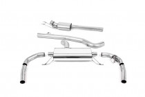 Catback sportovní výfuk Mercedes A45 A45S 2.0T AMG C118 Milltek Sport - Tišší homologovaná verze