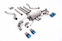 Milltek Sport Catback sportovní výfuk Land / Range Rover Defender 110 5.0 V8 525hp - Bez rezonátoru / Opálené titanové koncovky