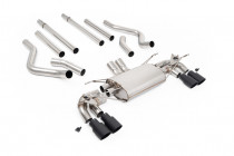 Milltek Sport Catback sportovní výfuk Land / Range Rover Defender 130 5.0 V8 500hp - Bez rezonátoru / Černé koncovky