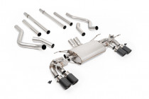 Milltek Sport Catback sportovní výfuk Land / Range Rover Defender 130 5.0 V8 500hp - Bez rezonátoru / Karbonové koncovky