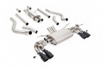 Milltek Sport Catback sportovní výfuk Land / Range Rover Defender 130 5.0 V8 500hp - S rezonátorem / Černé koncovky