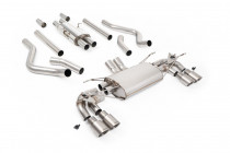 Milltek Sport Catback sportovní výfuk Land / Range Rover Defender 130 5.0 V8 500hp - S rezonátorem / Titanové koncovky