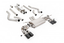 Milltek Sport Catback sportovní výfuk Land / Range Rover Defender 130 5.0 V8 500hp - S rezonátorem / Karbonové koncovky