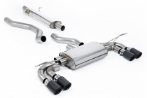 Milltek Sport Catback sportovní výfuk Land / Range Rover Defender 130 3.0 V6 P400 - S rezonátorem / Karbonové koncovky