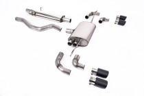 Milltek Sport Catback sportovní výfuk Land / Range Rover Defender 110 3.0 V6 P400 - S rezonátorem / Karbonové koncovky