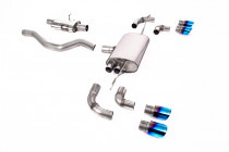 Milltek Sport Catback sportovní výfuk Land / Range Rover Defender 90 3.0 V6 P400 - S rezonátorem / Opálené titanové koncovky