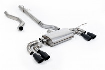Milltek Sport Catback sportovní výfuk Land / Range Rover Defender 130 2.0T P300 P400e - Bez rezonátoru / Černé koncovky