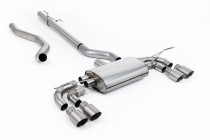 Milltek Sport Catback sportovní výfuk Land / Range Rover Defender 130 2.0T P300 P400e - Bez rezonátoru / Titanové koncovky