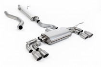 Milltek Sport Catback sportovní výfuk Land / Range Rover Defender 130 2.0T P300 P400e - S rezonátorem / Titanové koncovky