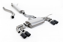 Milltek Sport Catback sportovní výfuk Land / Range Rover Defender 130 2.0T P300 P400e - S rezonátorem / Karbonové koncovky