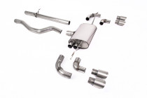 Milltek Sport Catback sportovní výfuk Land / Range Rover Defender 110 2.0T P300 P400e - Bez rezonátoru / Titanové koncovky