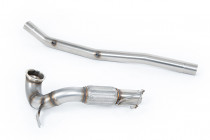 Downpipe kit VW T-Roc R Arteon R Tiguan R Passat B8 2,0TSI EVO 2021+ Milltek Sport - Napojení na Milltek 76mm Catback / Bez katalyzátoru
