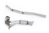 Downpipe kit VW T-Roc R Arteon R Tiguan R Passat B8 2,0TSI EVO 2021+ Milltek Sport - Napojení na Milltek 76mm Catback / HJS 200CPSI katalyzátor