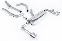 Milltek sport Cat-Back výfuk Hyundai i30N Performance (Facelift) 2.0 T-GDi s GPF Delete Pipe a leštěnými koncovkami