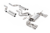 Valved OPF-back exhaust Land Rover / Range Rover Defender 110 OCTA P635 4.4 V8 / polished tips