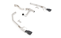 Axle-back exhaust VW Amarok 3.0 V6 TDI 240HP 2024+ - Milltek Sport - black tips