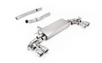 Valved OPF/GPF-back Exhaust BMW M135i xDrive F70 2024+ Milltek Sport - Polished Tips