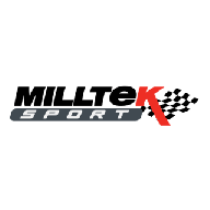 Catback exhaust Ford F-150 SuperCrew 3.5 V6 EcoBoost 2021+ Milltek Sport - resonated - Black tip