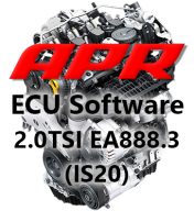 APR IS38 úprava řídící jednotky chiptuning AUDI A3 & TT 2,0 TSI