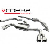 Cobra Sport Turbo Back exhaust AUDI TT (8J) 1.8 / 2.0 TFSI - sports cat / YTP20 tips