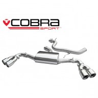 Cobra Sport Cat Back exhaust AUDI TT (8J) 1.8 / 2.0 TFSI - YTP20 tips