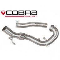 Cobra Sport 1. díl výfuku Downpipe pro VW Polo GTI 1.8 TSI - bez sportovního katalyzátoru 