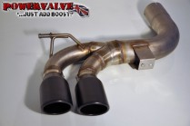 BCS Automotive Turbo Back Powervalve výfuk AUDI A3 2,0 TFSI - Sport Cat 100