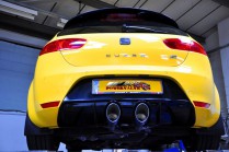 BCS Automotive Turbo Back Powervalve výfuk SEAT Leon Cupra R 2,0 TSI 195kW - Sport De-Cat