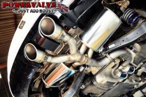 BCS Automotive Turbo Back Powervalve výfuk VW Golf 6 R 2,0 TSI 195kW - Sport De-Cat