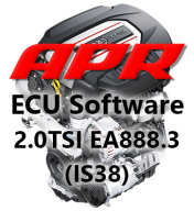 APR Stage 3 IS38 úprava řídící jednotky chiptuning VW Golf 7 GTI Performance 245 2,0 TSI 180kW s filtrem pevných částic GPF