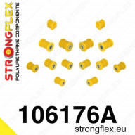 Set zadních PUR silentbloků Strongflex SPORT Mazda RX-8
