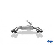 Catback výfuk SEAT Ateca Cupra 2,0 TSI 221W GPF OPF Fox Exhaust - Kulaté koncovky
