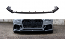 Maxton Design Spoiler předního nárazníku Audi RS3 8V Sedan Facelift V.2 - karbon