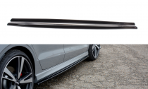 Maxton Design Prahové lišty Audi RS3 8V Sedan Facelift - karbon