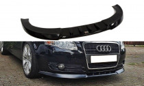 Maxton Design Spoiler předního nárazníku Audi A4 B7 V.1 - černý lesklý lak
