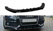 Maxton Design Spoiler předního nárazníku Audi A4 B8 V.1 - texturovaný plast