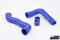 Do88 Set tlakových silikonových hadic s odstraněním symposeru Ford Focus mk2 RS 2,5T R5 - Modrá