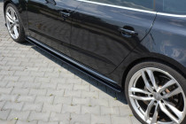 Maxton Design Prahové lišty Audi S5/A5 S-Line/Facelift B8 Sportback - karbon